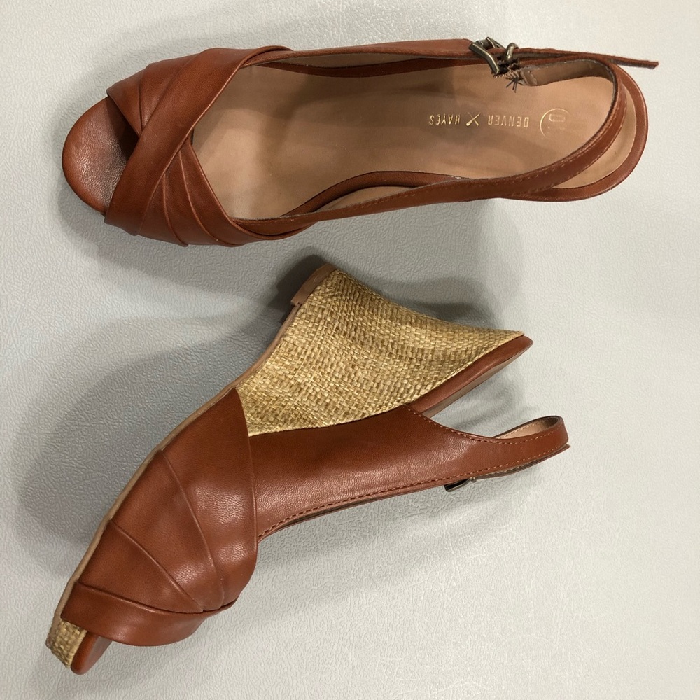 Denver Hayes Wedge Open Toe Sandals